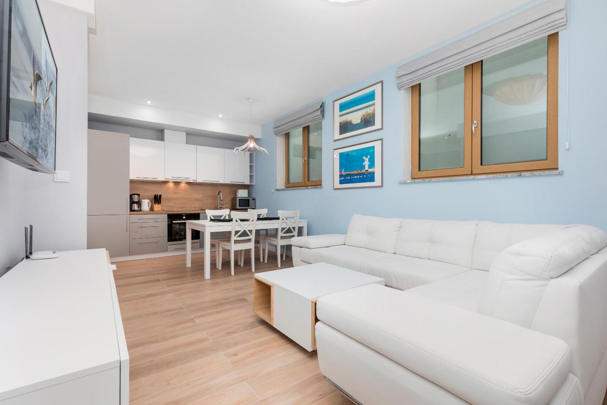 Underground Apartment In A Lux Holiday House Posejdon By Renters Prestige Kolczewo Exterior photo